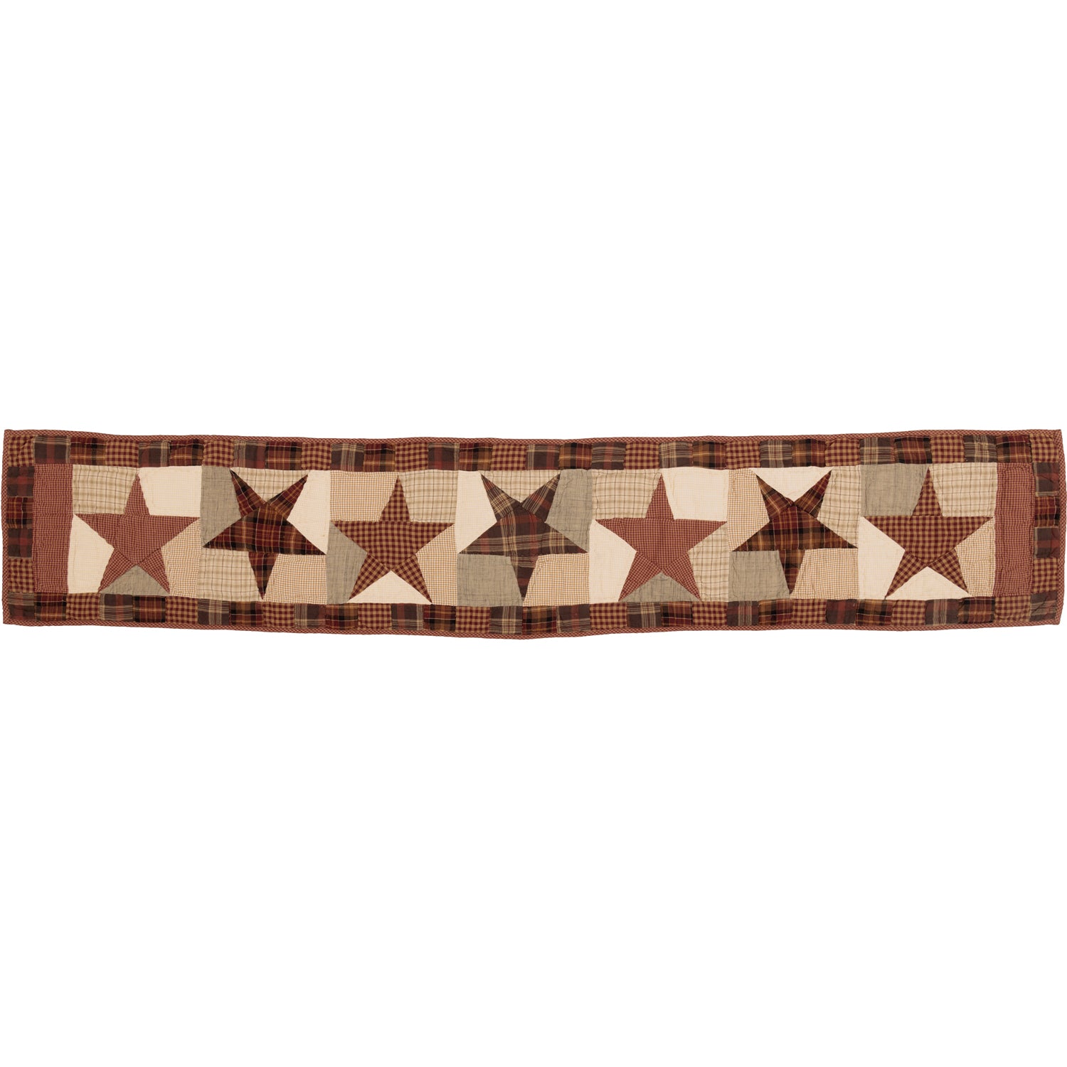 Abilene Star Quilted Runner 13x72 SpadezStore