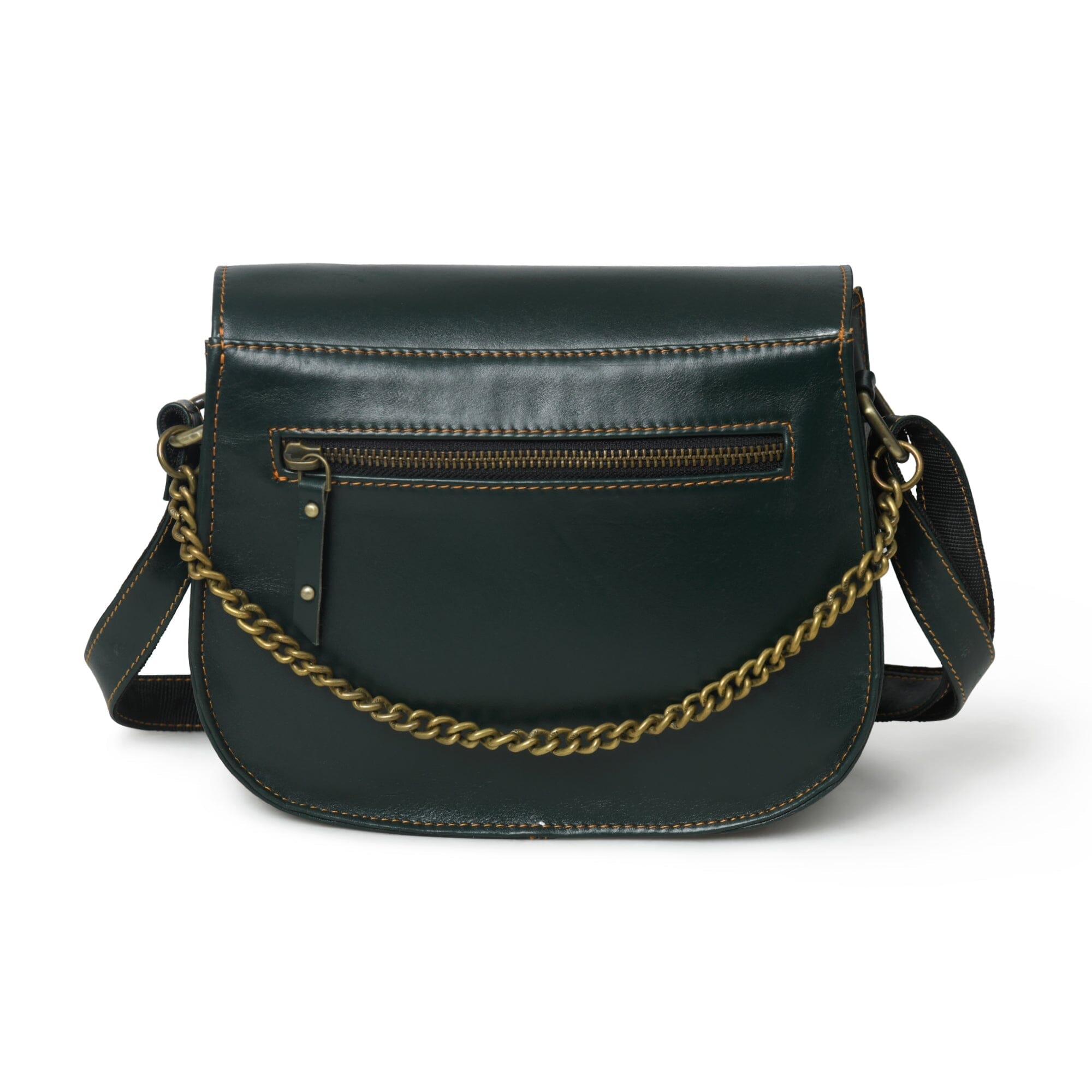 Classy Leather Bags The Molina Satchel- Green SpadezStore