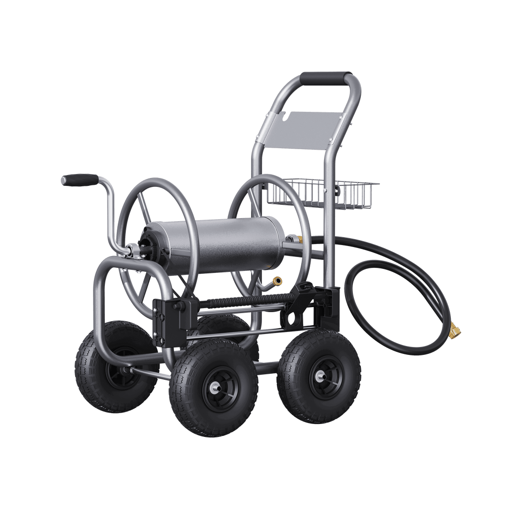 Garden Hose Reel Cart-4 Wheels-Heavy Duty SpadezStore