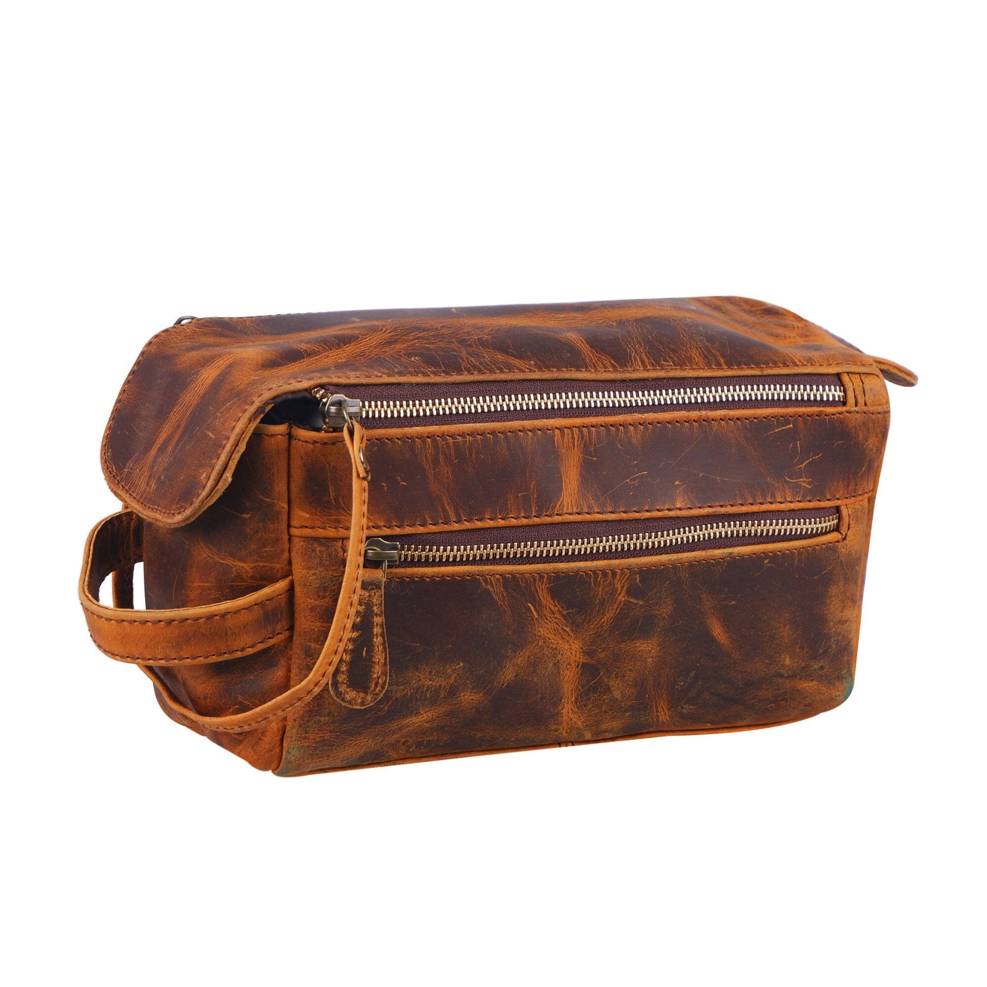 Classy Leather Bags The Reuben Travel Dopp Kit