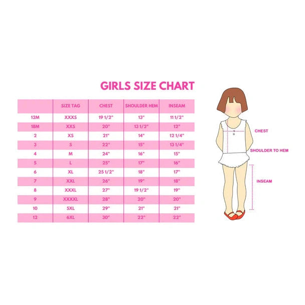 Abby & Evie Blue Stripe Christmas Santa Embroidery Girl Set MC405317 SpadezStore