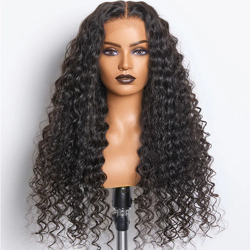 13x6 Full Frontal Lace Wig Deep Wave 180 % Density SpadezStore