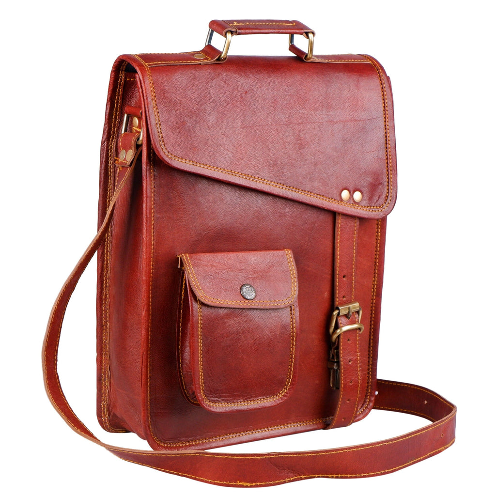 Classy Leather Bags The Mendoza Crossbody SpadezStore
