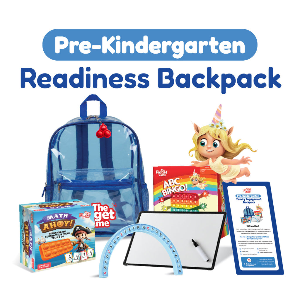 The Fidget Games Pre-K Readiness Backpack