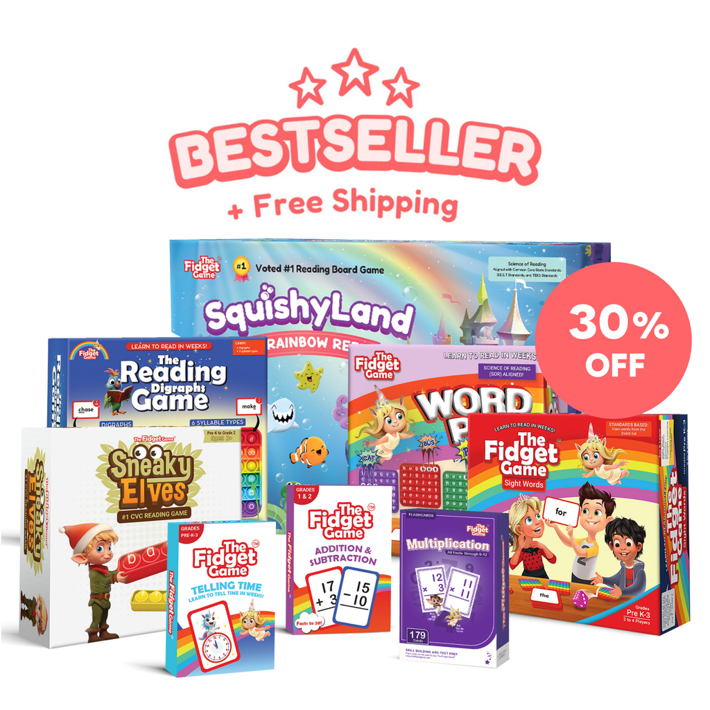 The Fidget Game: Sight Words Edition SpadezStore