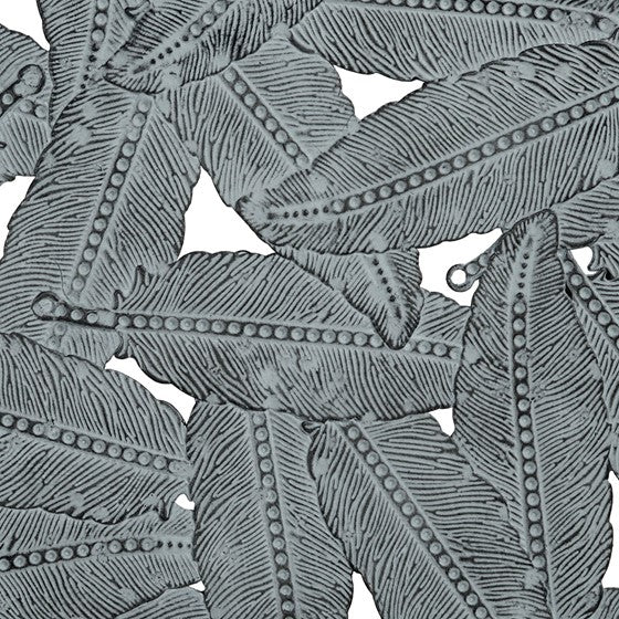 Madison Park Rossi Textured Feather 3-piece Metal Disc Wall Decor Set SpadezStore