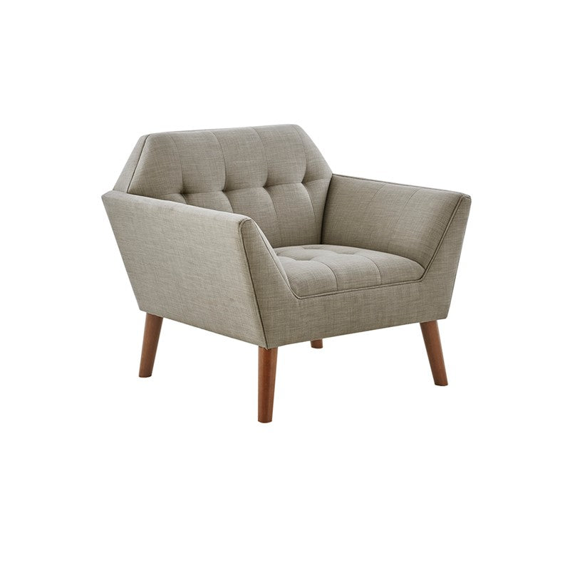 Ink+Ivy Newport Wide Mid-Century Modern Lounge Chair SpadezStore