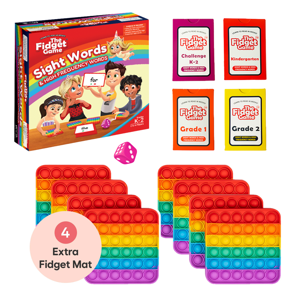 The Fidget Game: Sight Words Edition Extra
