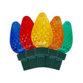 Perfect Holiday 70 LED Indoor/Outdoor C6 Classic Bulb Green Cable Christmas String Lights - Multicolor SpadezStore