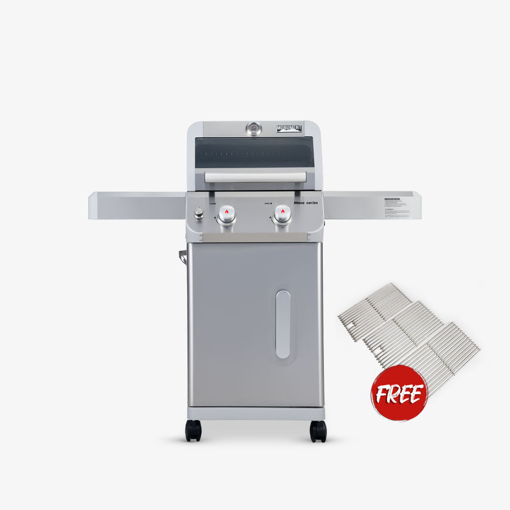 Monument Grills Mesa 200S | Stainless Propane Gas Grill SpadezStore