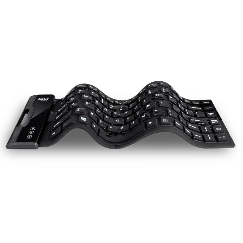 Adesso Antimicrobial Waterproof Flex Keyboard Mini Size SpadezStore