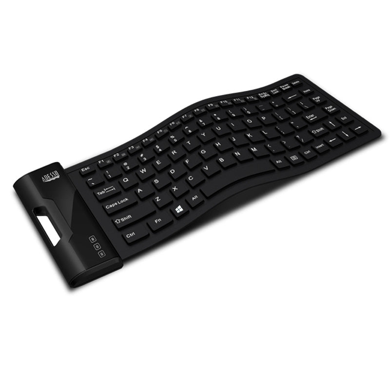 Adesso Antimicrobial Waterproof Flex Keyboard Mini Size SpadezStore