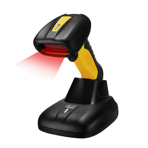 Adesso NuScan 4100B Bluetooth Antimicrobial Waterproof CCD Barcode Scanner SpadezStore