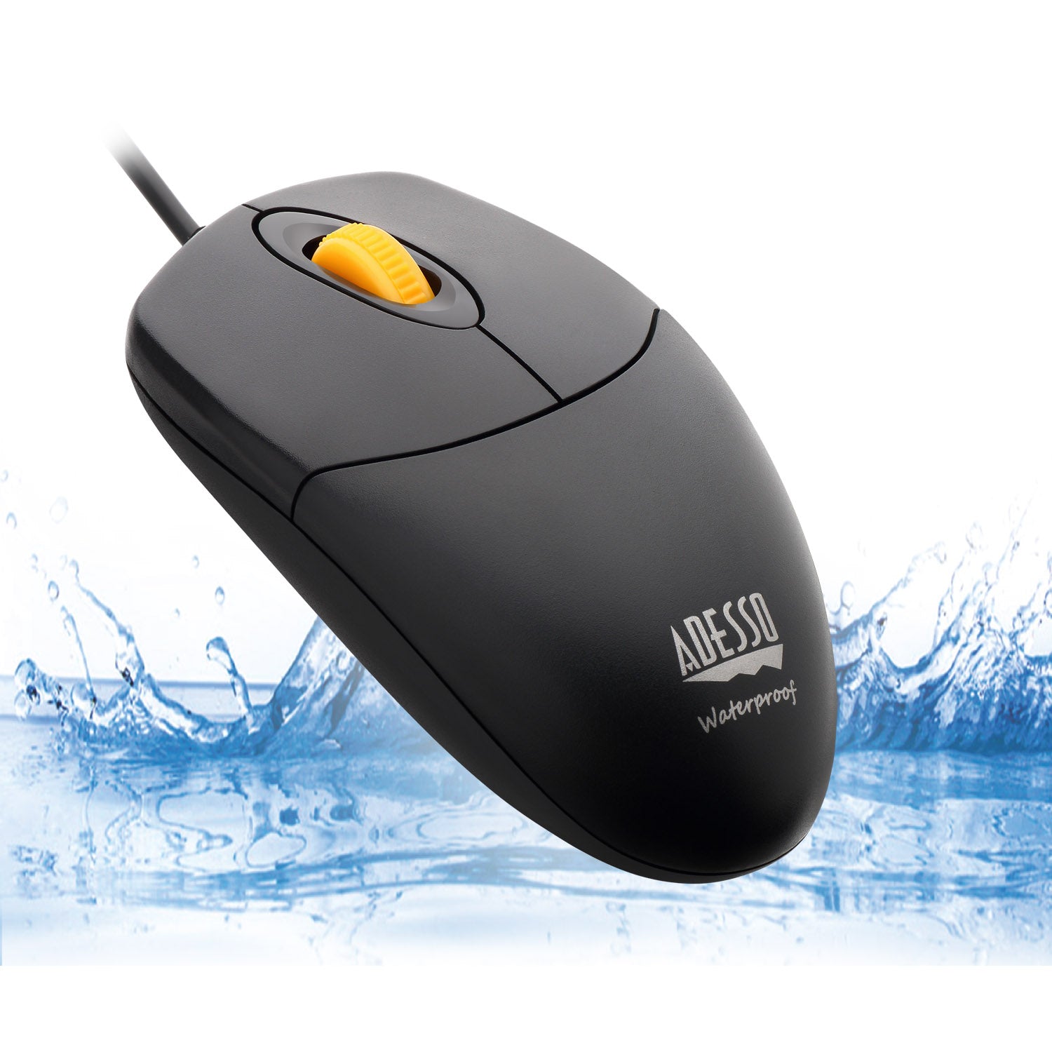 Adesso iMouse W3 - Waterproof Mouse with Magnetic Scroll Wheel SpadezStore