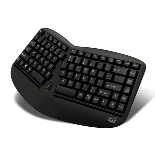 Adesso Tru-Form Wireless Ergo Mini Keyboard & Mouse SpadezStore