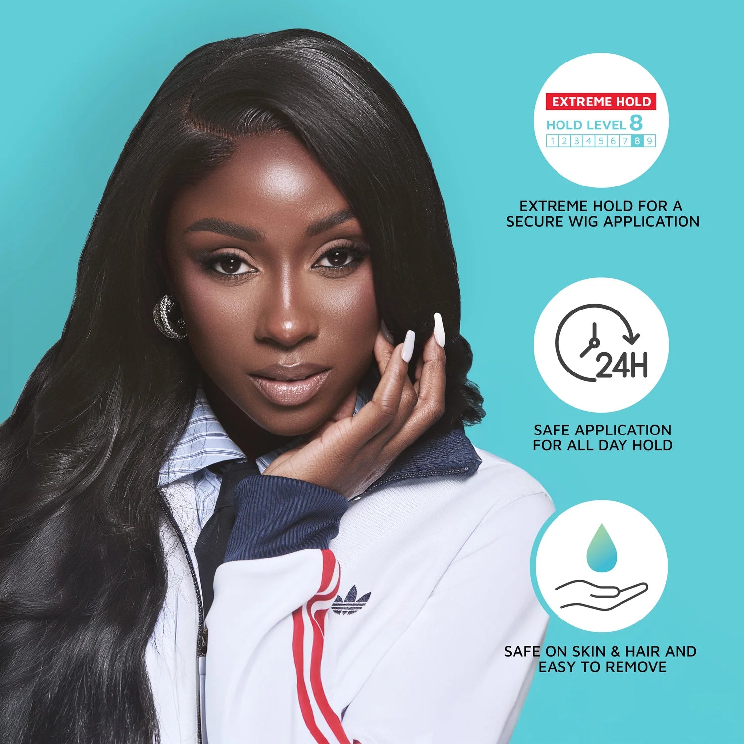 Kiss Colors & Care Lace Bond Spray 11.1oz SpadezStore