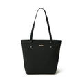 Classy Leather Bags Era Vegan Leather Tote - Midnight Black SpadezStore