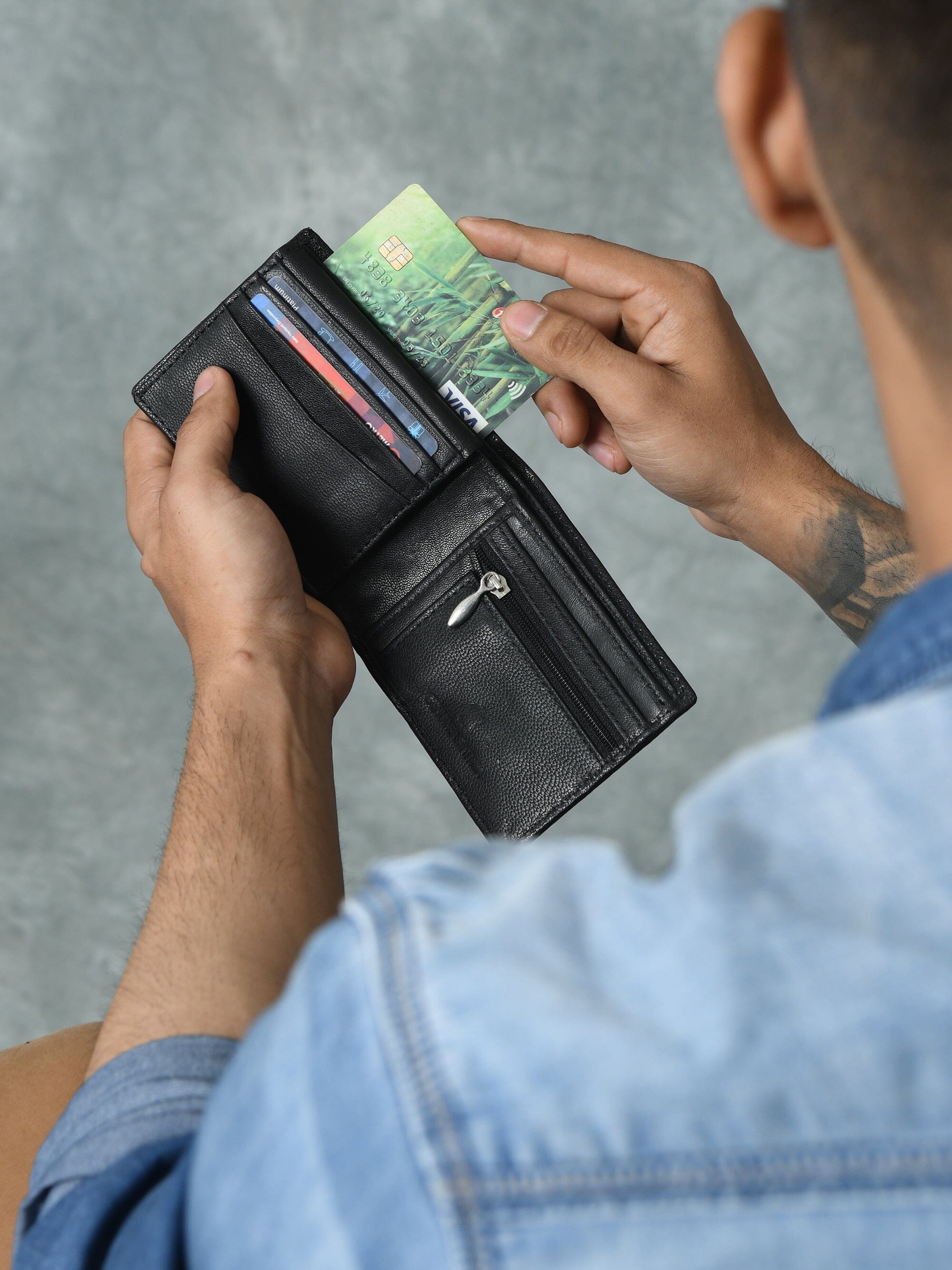 Classy Leather Bags Donovan Men's Wallet SpadezStore