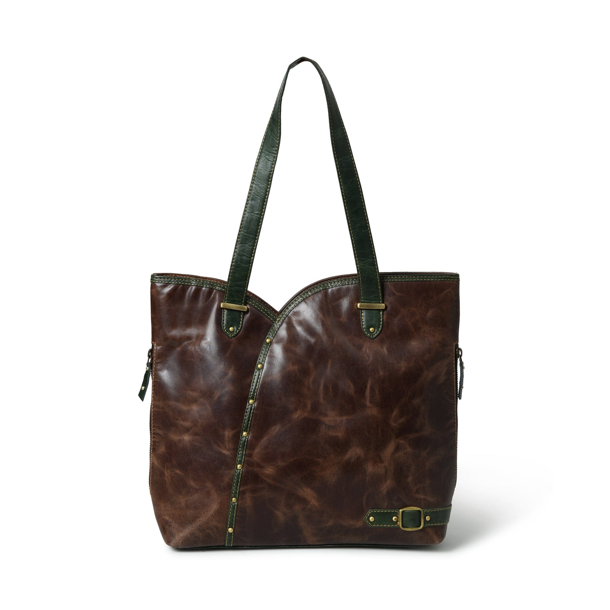 Classy Leather Bags The Riley Handbag - Brown SpadezStore