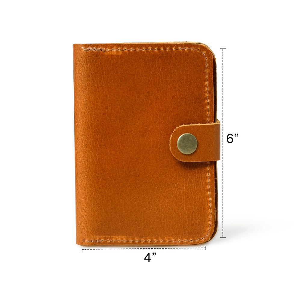 Classy Leather Bags ChicVoyage Passport Sleeve - Tan Brown SpadezStore