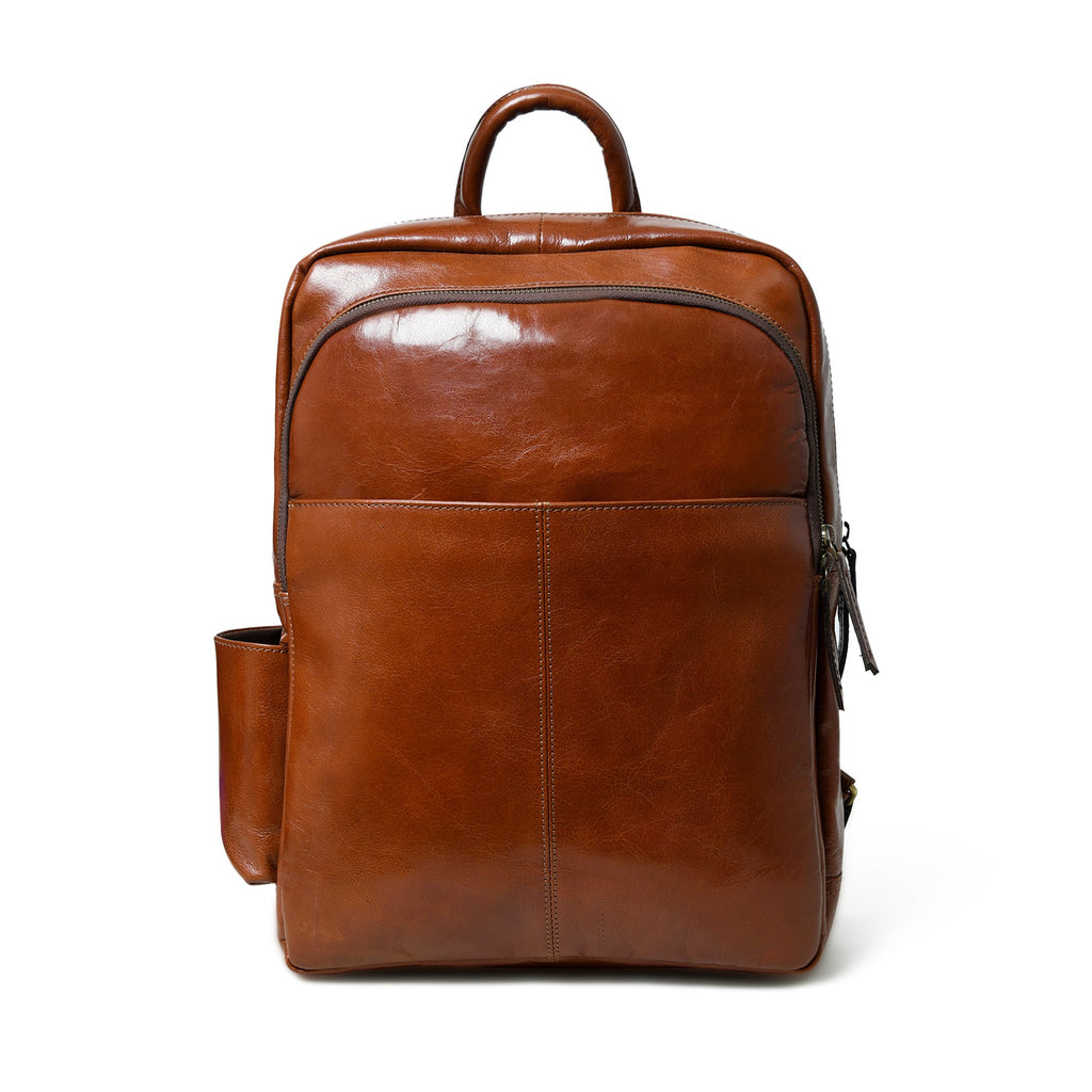 Classy Leather Bags Luxury Italian Leather Backpack, TanClassy Leather Bags SpadezStore