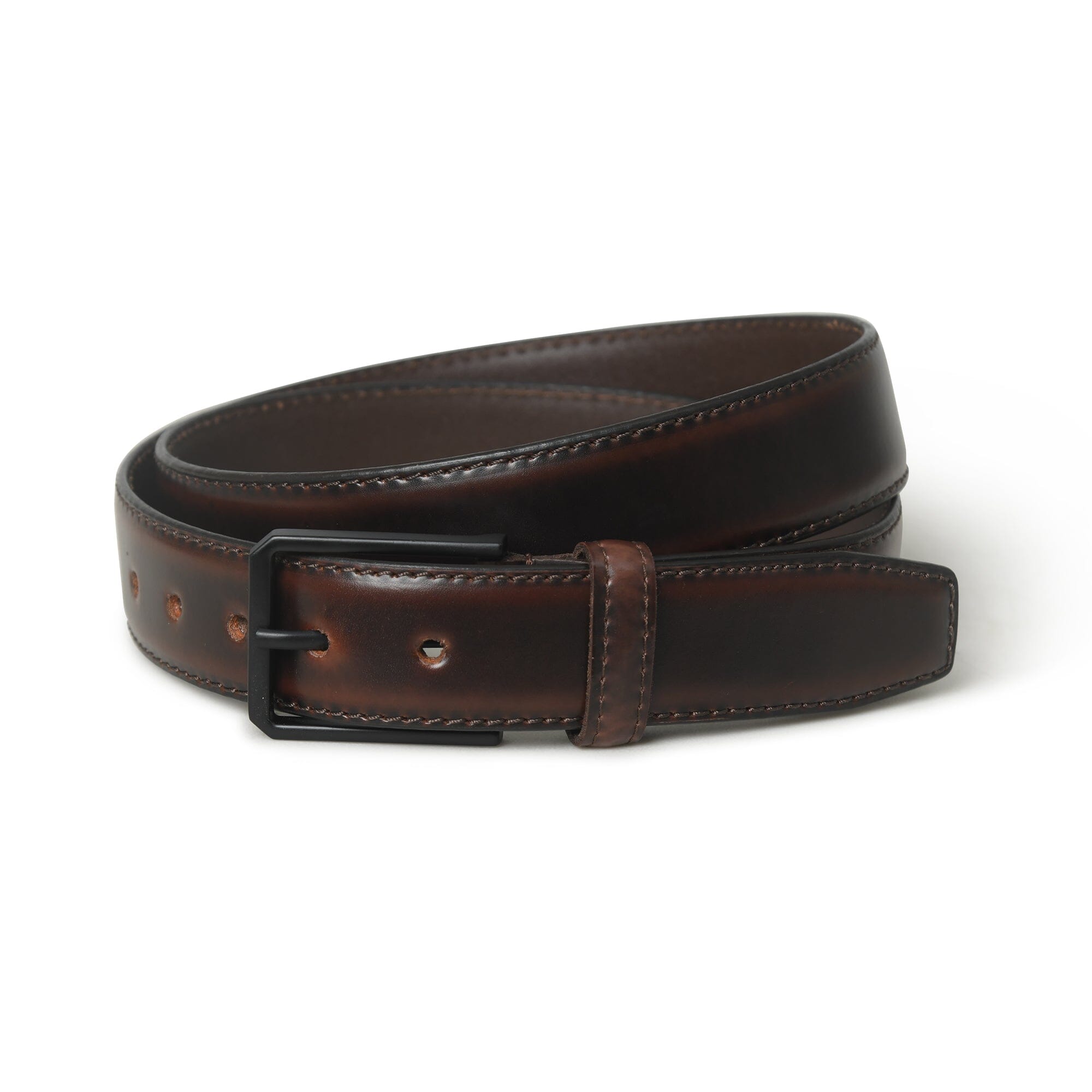 Classy Leather Bags Hickory Brown Leather Belt SpadezStore
