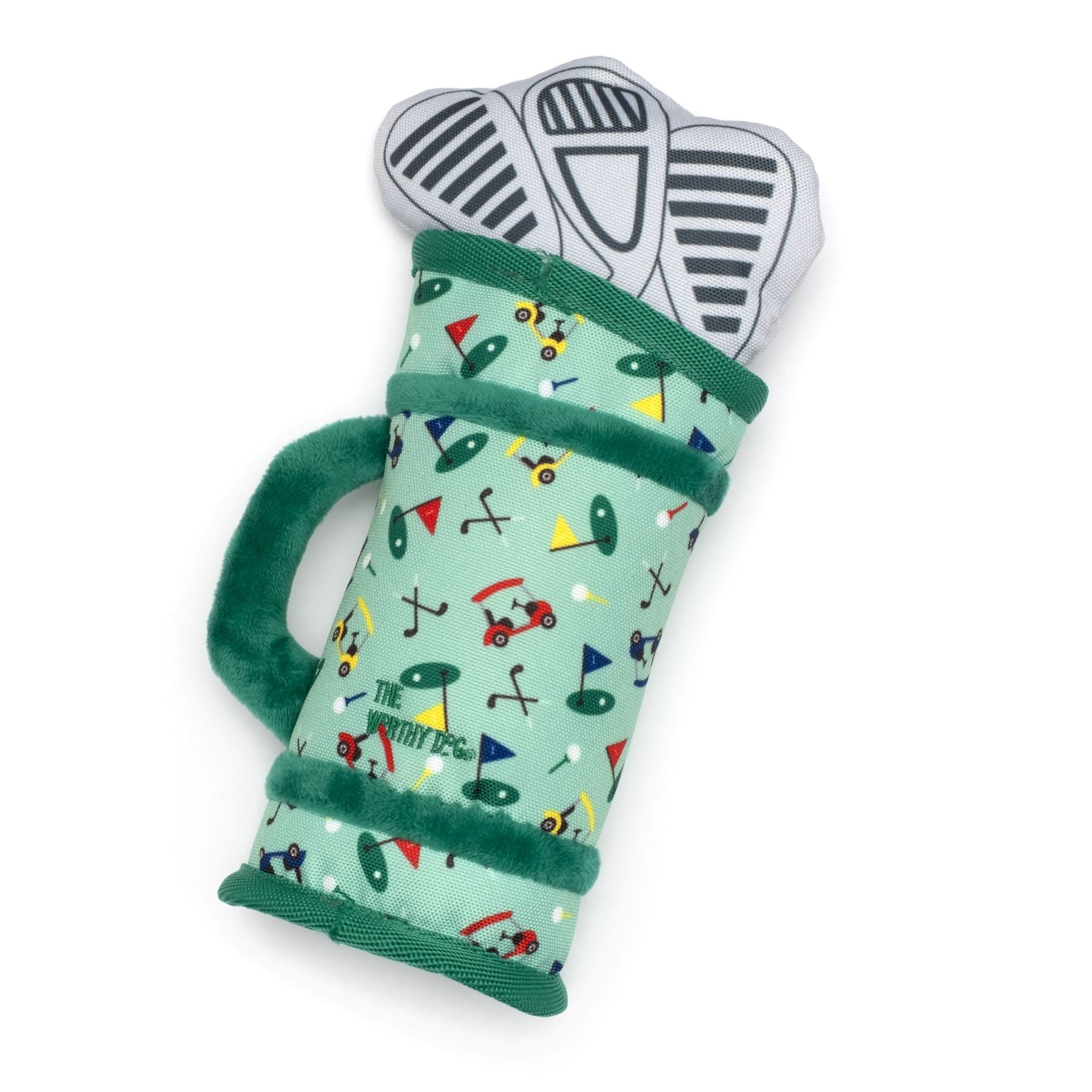 The Worthy Dog Golf Bag Toy SpadezStore
