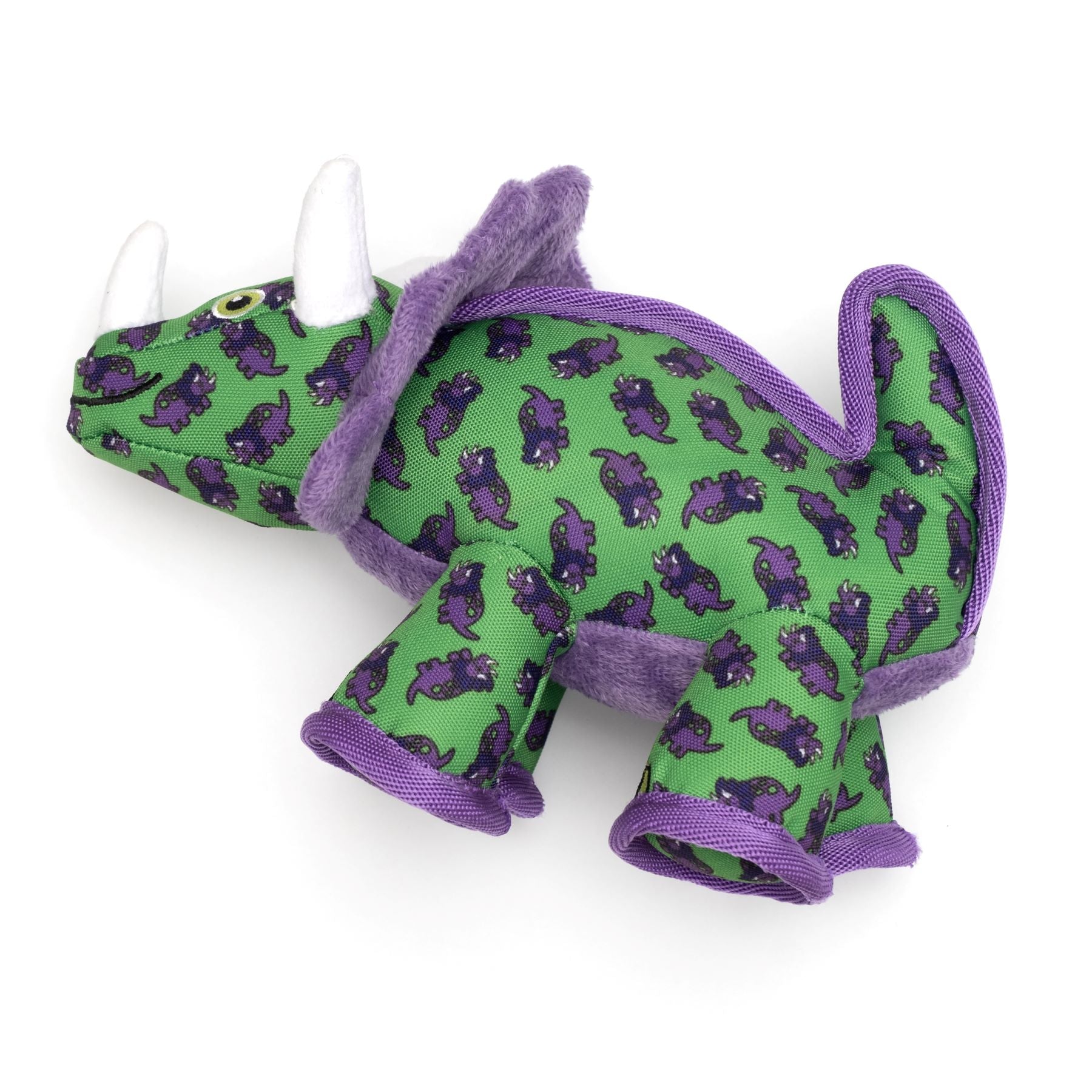The Worthy Dog Triceratops Toy SpadezStore