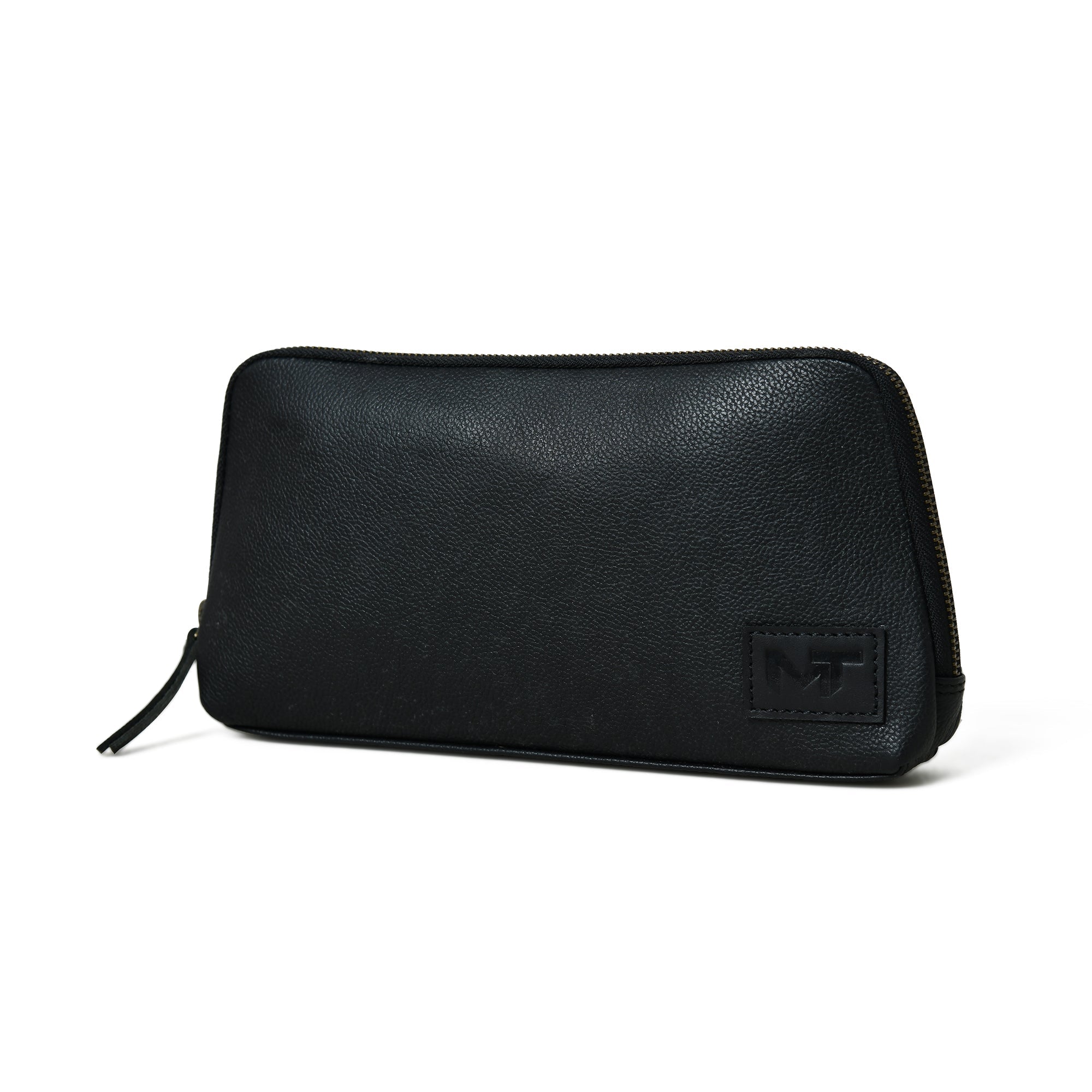 Classy Leather Bags Classic Black Leather Clutch SpadezStore