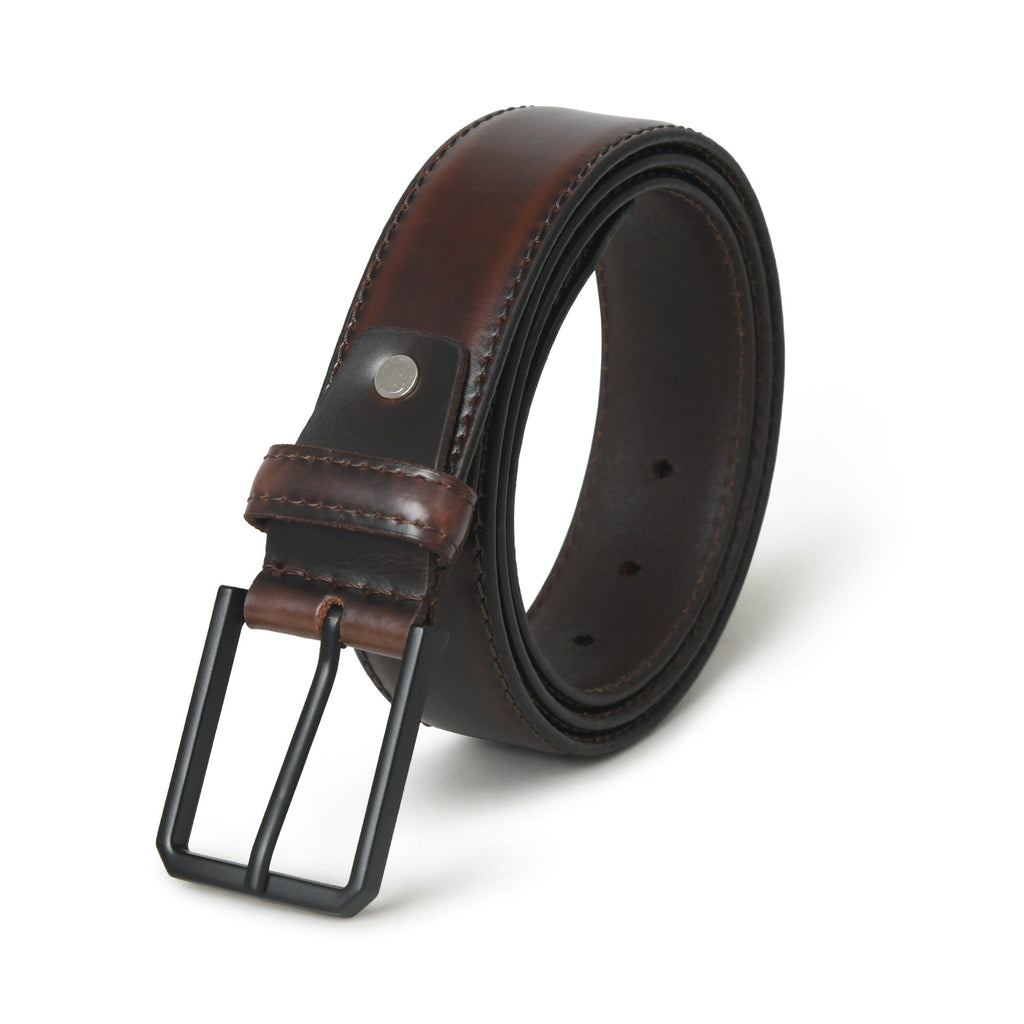 Classy Leather Bags Hickory Brown Leather Belt SpadezStore
