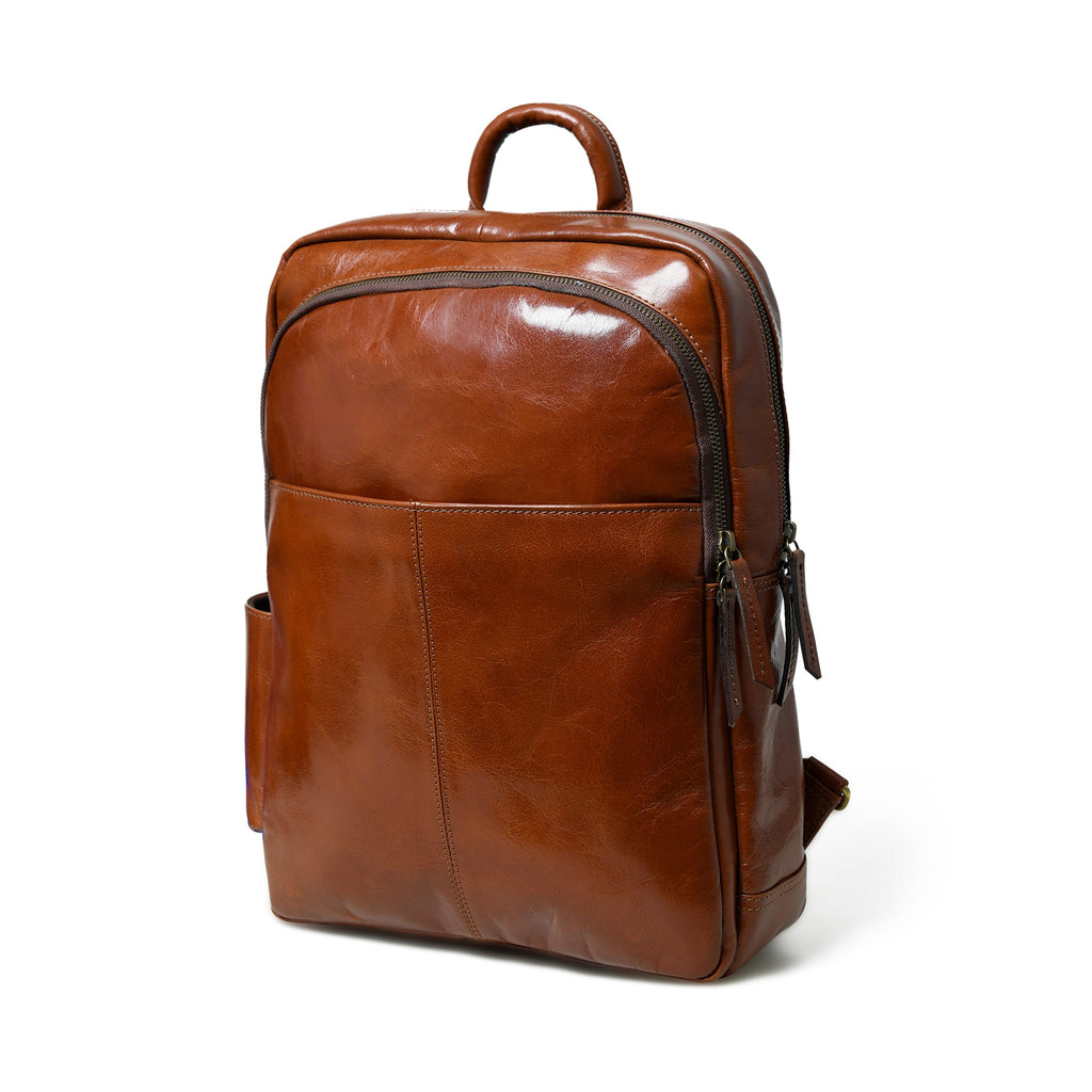 Classy Leather Bags Luxury Italian Leather Backpack, TanClassy Leather Bags SpadezStore