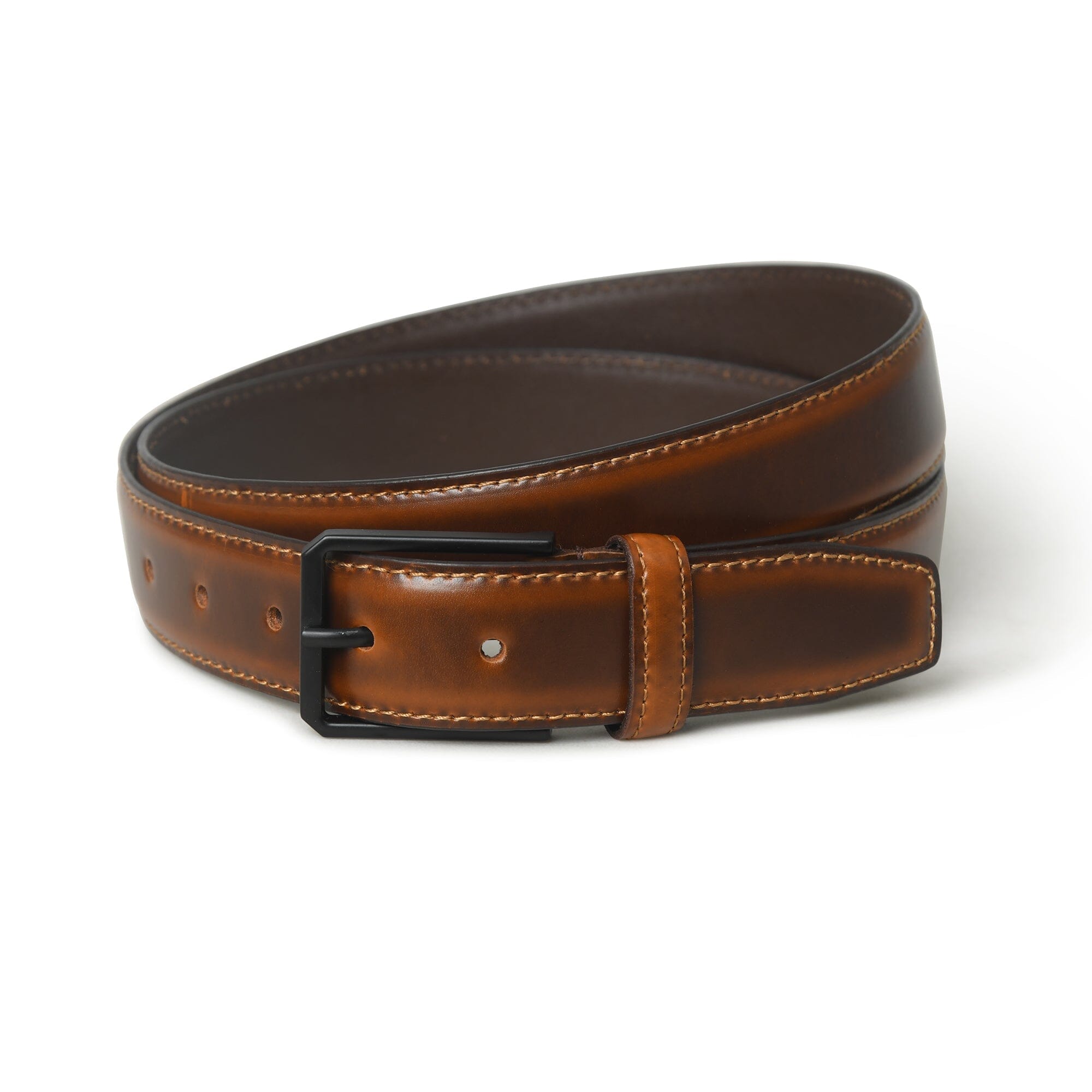 Classy Leather Bags Cooper Caramel Leather Belt SpadezStore