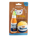 Haute Diggity Kitty Purrona Bottle & Ball Organic Catnip Toy SpadezStore
