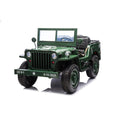 Freddo 24V Freddo Military Willy Jeep 3 Seater Electric Ride on SpadezStore
