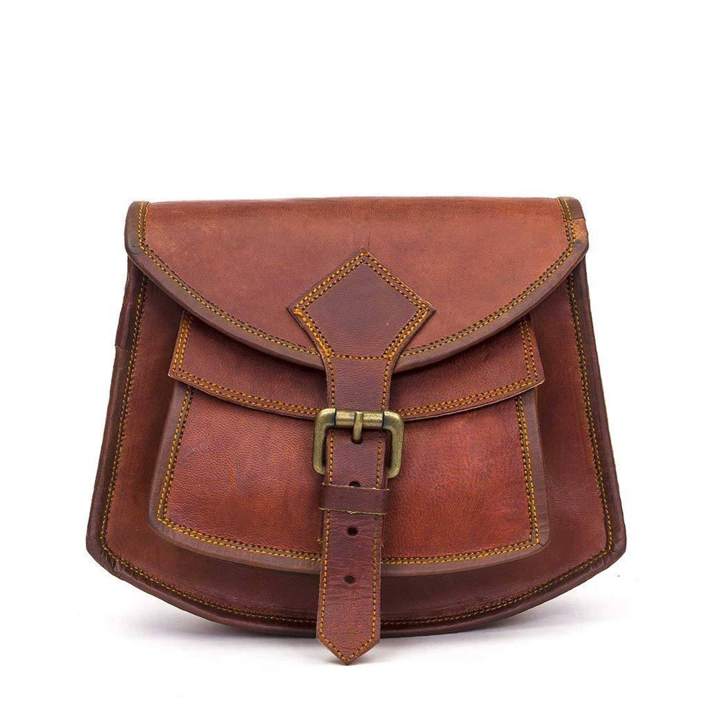 Classy Leather Bags The Bennett Crossbody SpadezStore