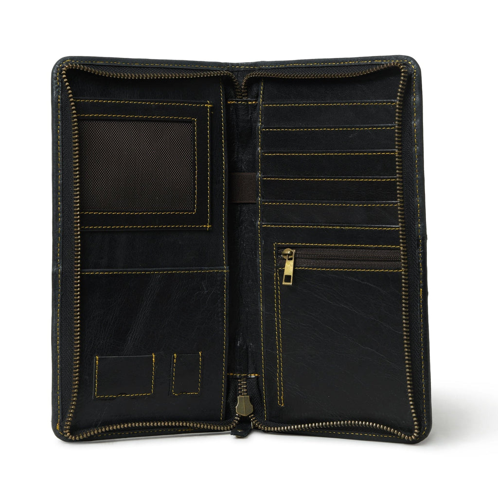 Classy Leather Bags Blair Women's Wallet- Black SpadezStore