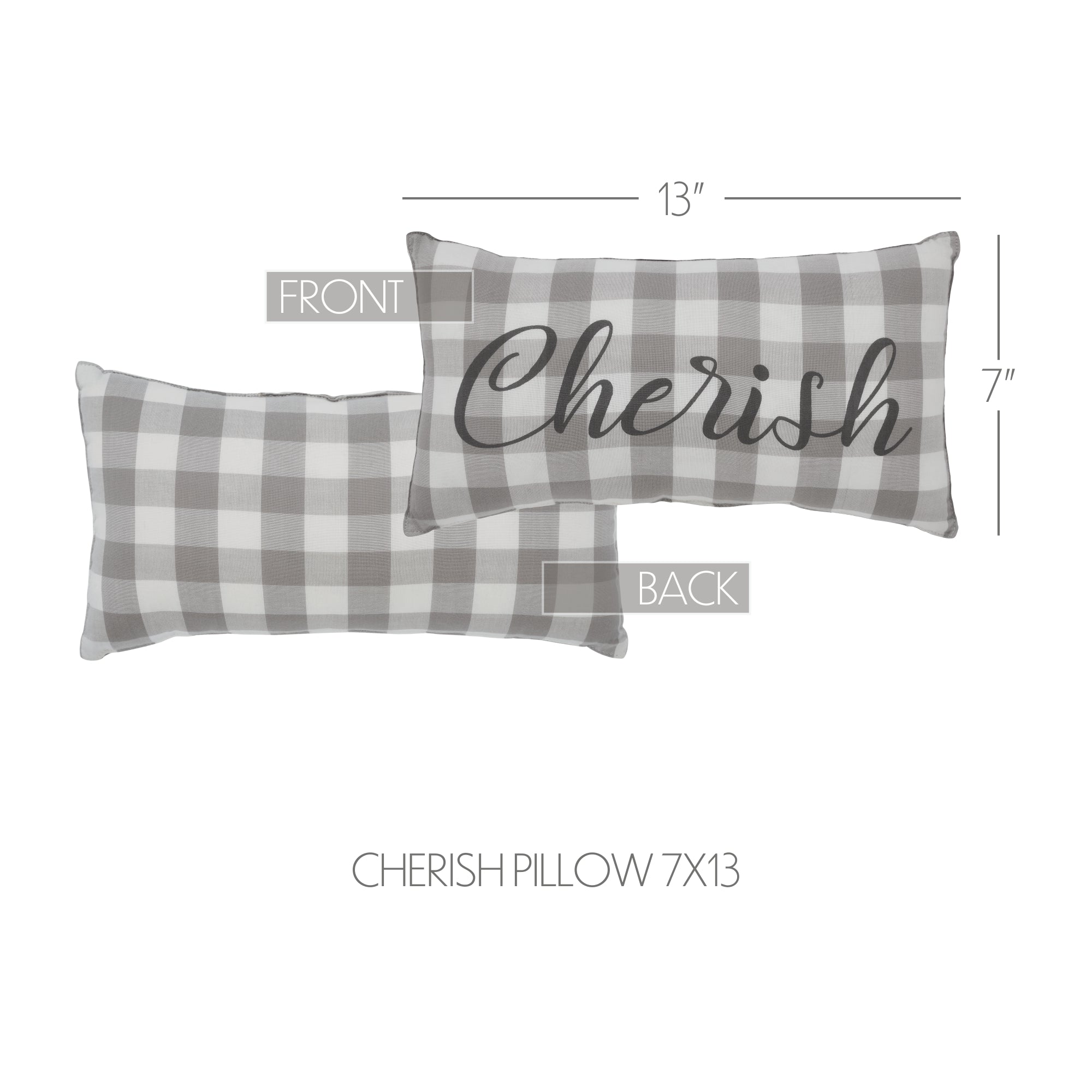 Finders Keepers Cherish Pillow 7x13 SpadezStore