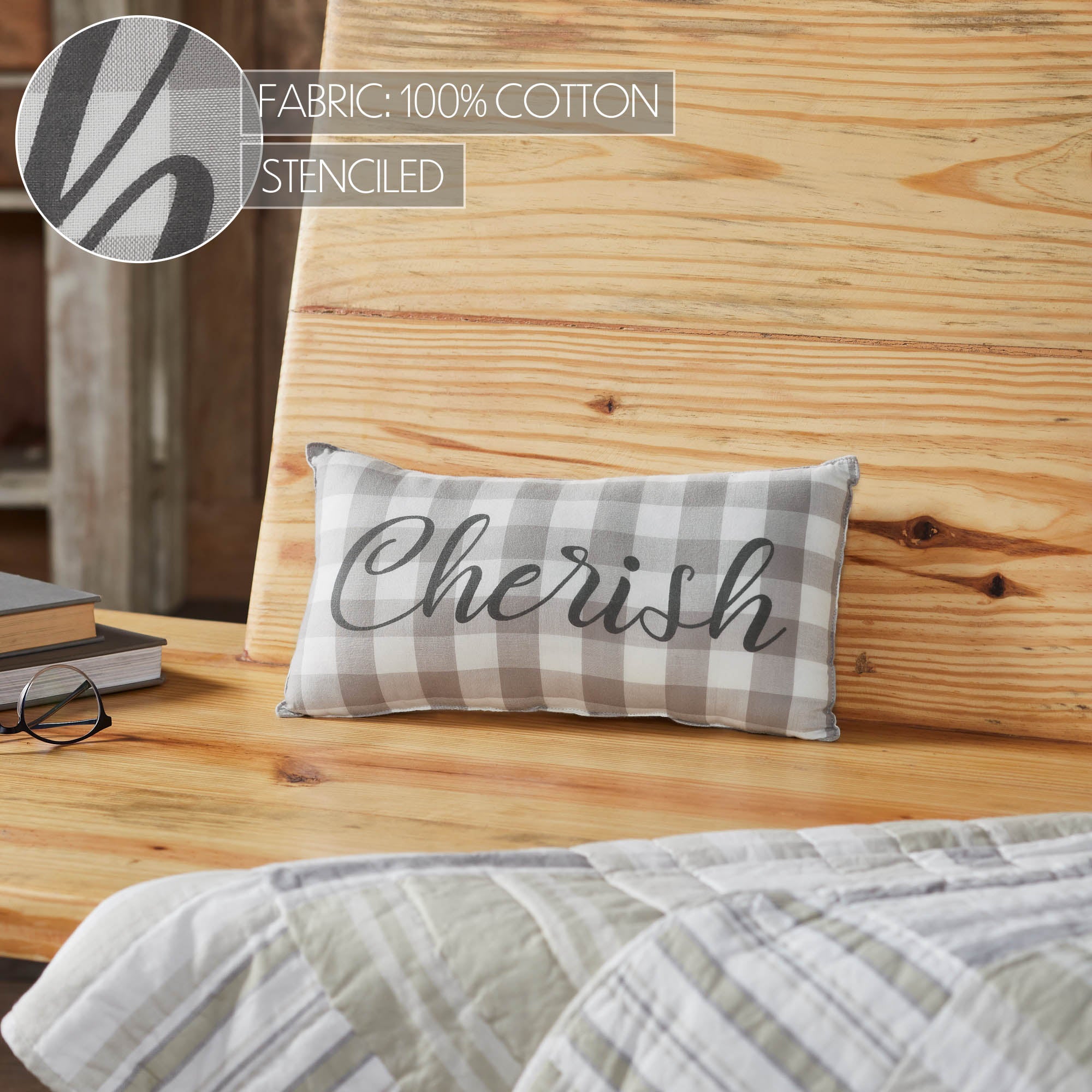Finders Keepers Cherish Pillow 7x13 SpadezStore