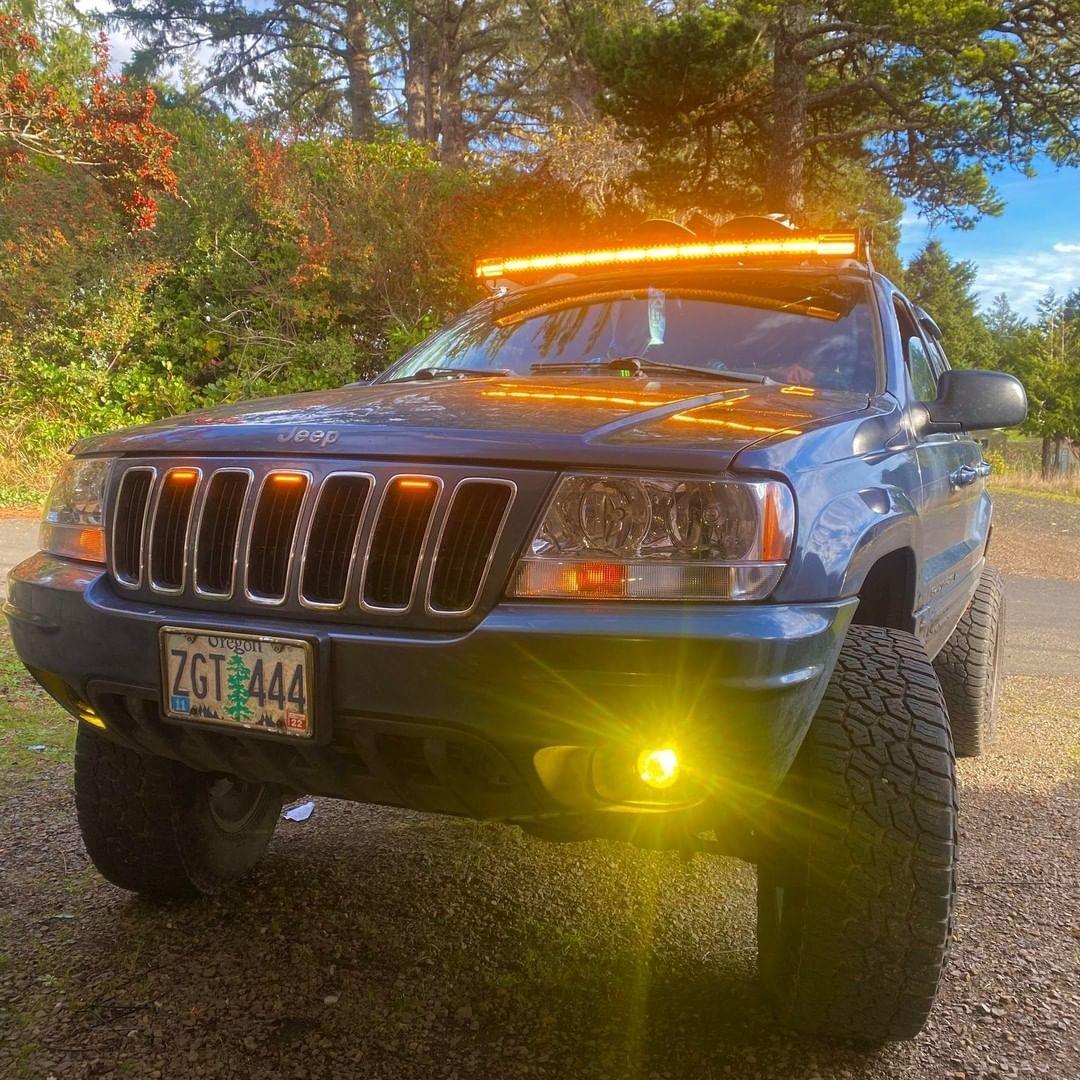 Auxbeam 6 Modes Series Amber and White LED Light Bars