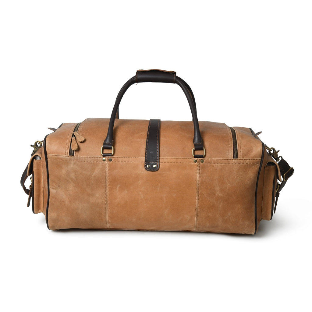 Classy Leather Bags Corpus Travel Duffel SpadezStore