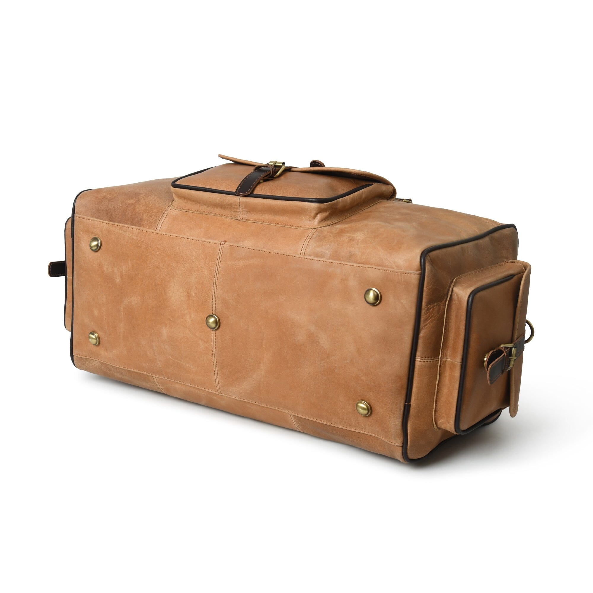 Classy Leather Bags Corpus Travel Duffel SpadezStore