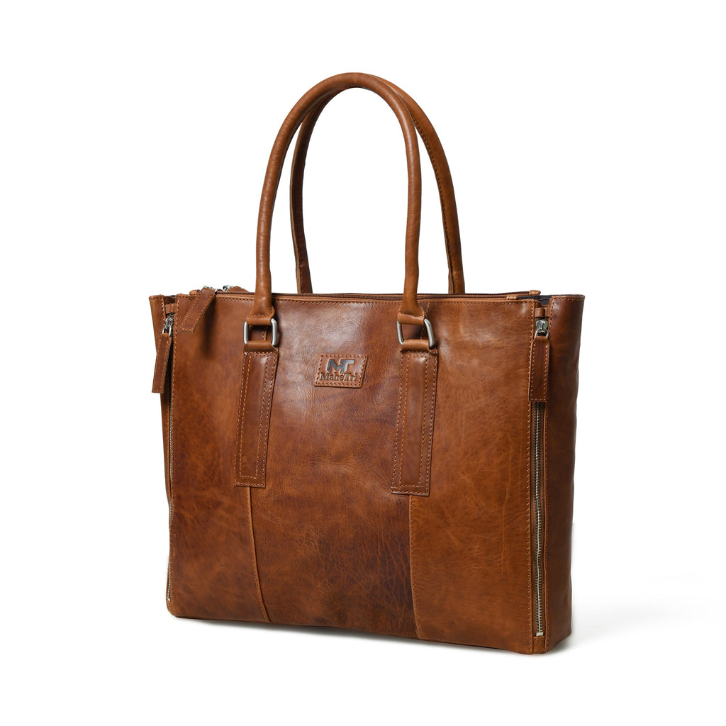 Classy Leather Bags Business Hour Tote SpadezStore