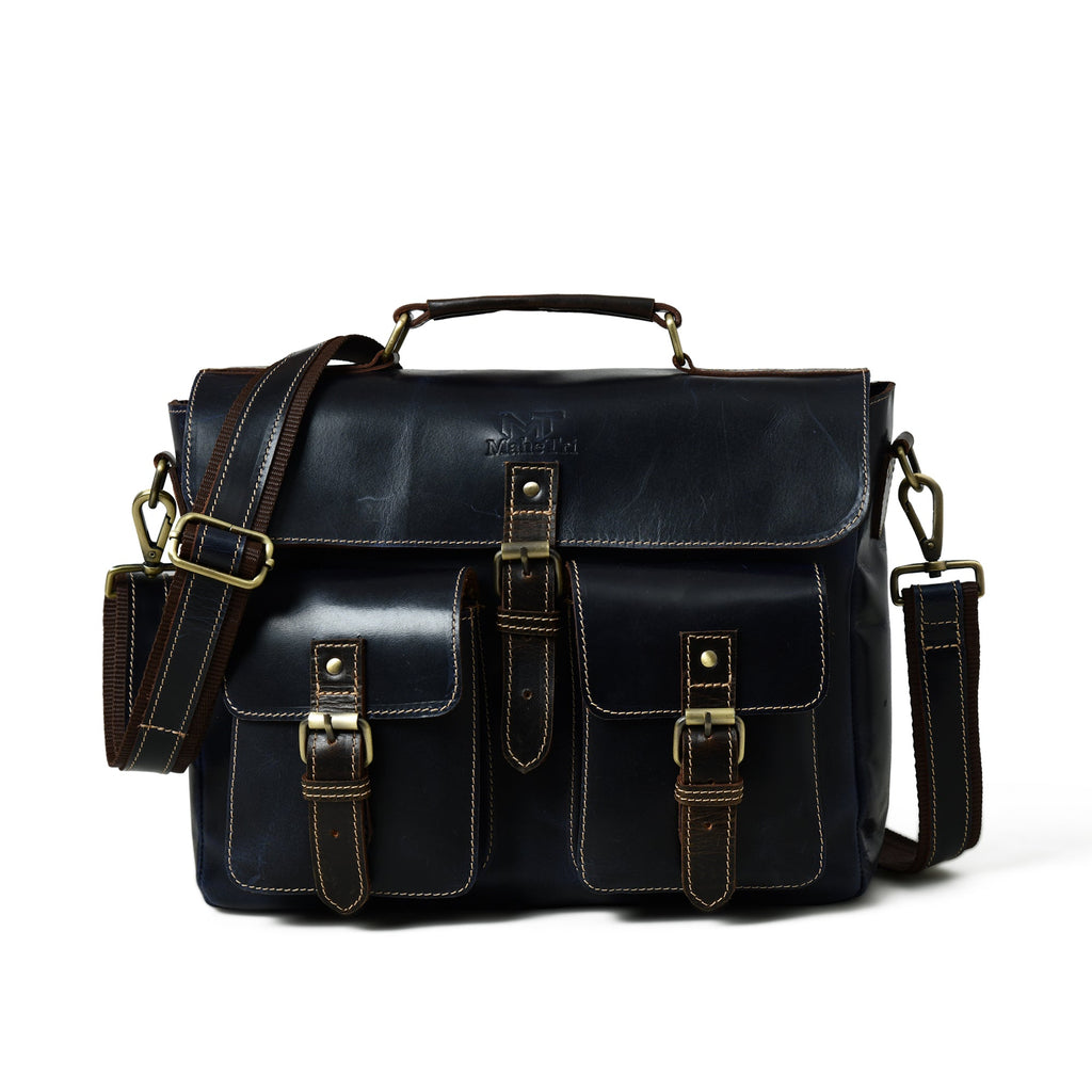 Classy Leather Bags Panther Laptop Messenger Bag SpadezStore