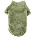 Doggie Design Soft Plush Pullover - Moss Green SpadezStore