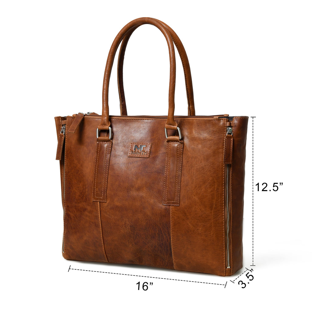 Classy Leather Bags Business Hour Tote SpadezStore