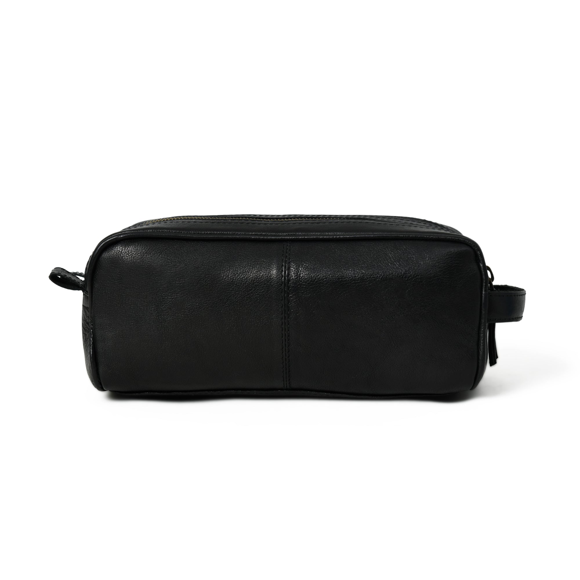 Classy Leather Bags Midnight Deluxe Toiletry Bag-Twin Section SpadezStore