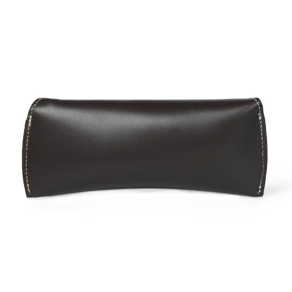Classy Leather Bags Brown Guard Leather Sunglass Case SpadezStore