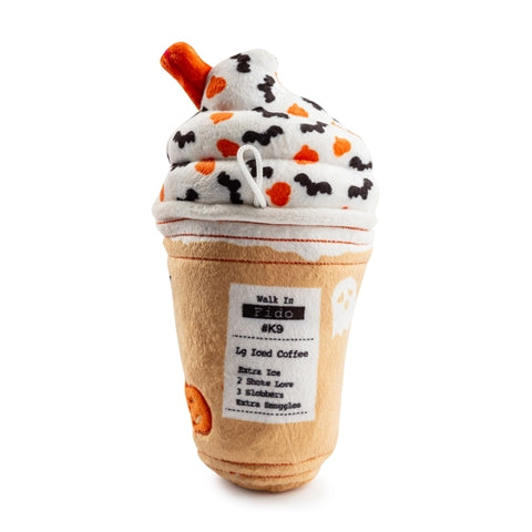 Haute Diggity Dog Pupkin' Donuts Halloween Iced Cup SpadezStore