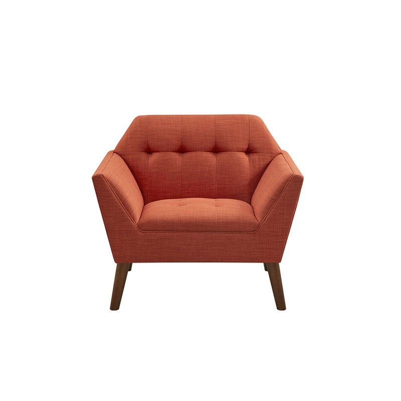 Ink+Ivy Newport Wide Mid-Century Modern Lounge Chair SpadezStore