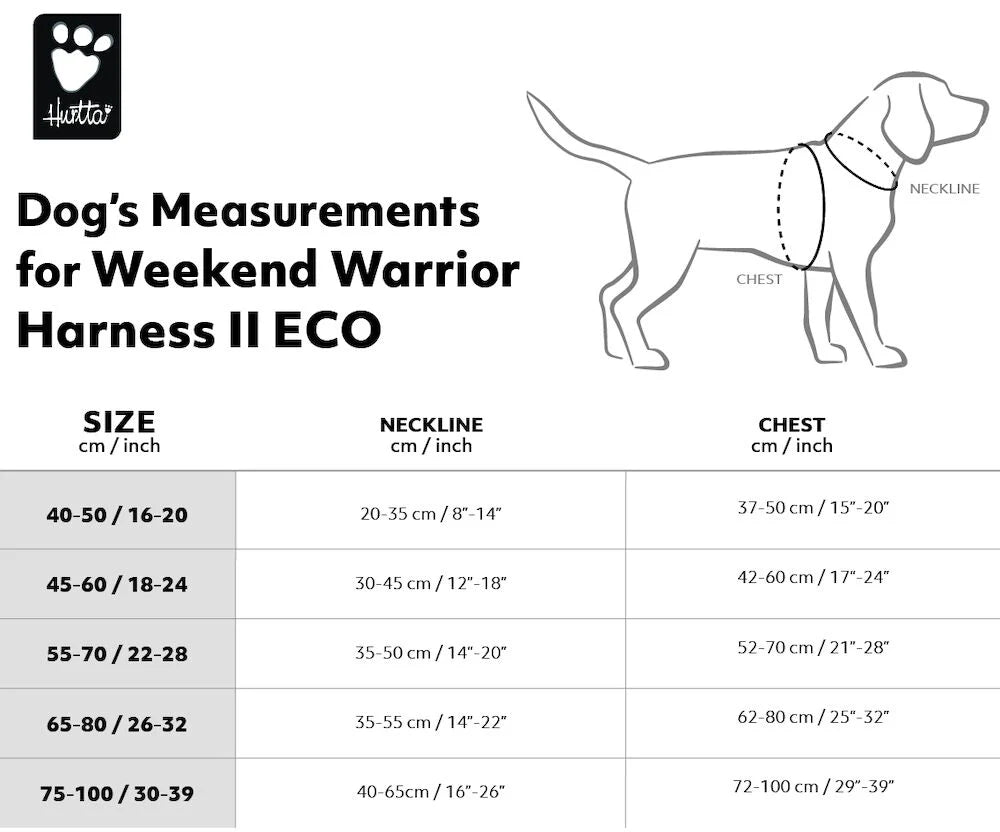 Hurtta Weekend Warrior Harness II ECO SpadezStore